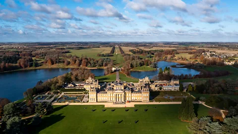 Getty Images Blenheim Palace stands in for Buckingham Palace in the series (Credit: Getty Images)