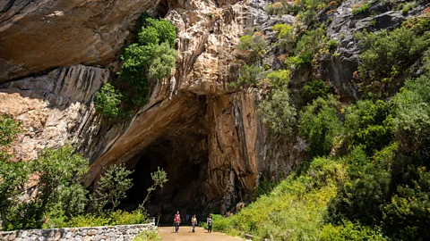 Gianni Alvito The 500km trail passes through caves, towering sand dunes, lush forests, craggy outcrops and nearly 150 abandoned mines (Credit: Gianni Alvito)