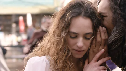 Courtesy Cannes Film Festival Women whisperering to each other (Credit: Courtesy Cannes Film Festival)