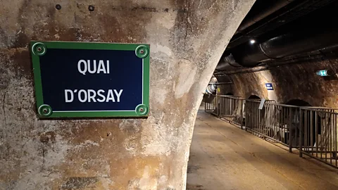 Sophie Hardach Inside Paris' Museum of Sewers. Victor Hugo described the sewers as "another Paris", with "its streets, its crossroads, its squares, its blind-alleys" (Credit: Sophie Hardach)