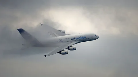 Getty Images Stormy weather is easy to spot, but clear air turbulence is harder to predict (Credit: Getty Images)