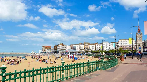 Alamy The beach front in Margate, Kent (Credit: Alamy)