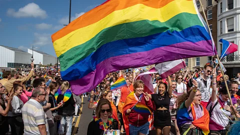 Alamy More than 15,000 people flock to Margate's annual Pride weekend each August (Credit: Alamy)