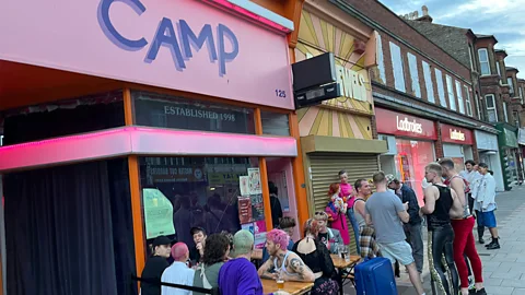 Stephen Emms CAMP Margate opened two years ago but is one of the town's favourite LGBTQ+ bars (Credit: Stephen Emms)