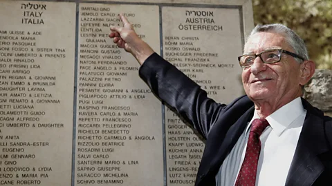 Getty Images In 2013, Bartali's name was added to the Wall of Honour at Yad Vashem-The World Holocaust Remembrance Center in Jerusalem (Credit: Getty Images)