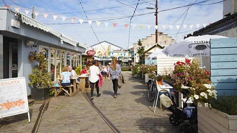 Getty Images The neighbourhood of Dalkey is dubbed Ireland's "Amalfi" for its riviera vibe (Credit: Getty Images)