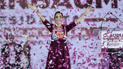 Getty Images Claudia Sheinbaum wins 2024 Mexican election (Credit: Getty Images)