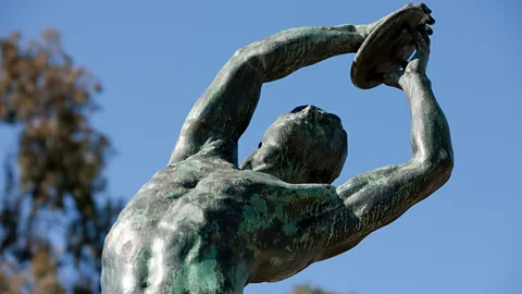 Alamy The gold medal entry in the sculpture category from the 1924 Paris Olympics is now housed in New York City (Credit: Alamy)
