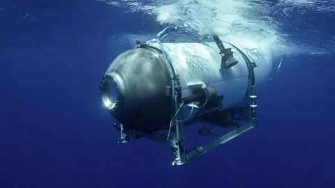 Getty Images OceanGate Titan submersible beneath ocean surface (Credit: Getty Images)