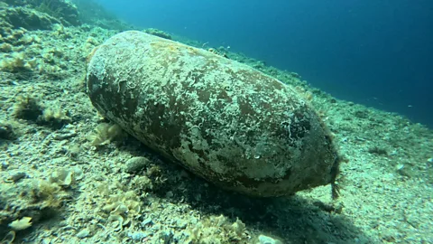 SeaTerra Wartime munitions have been littering the seabed for decades (Credit: SeaTerra)