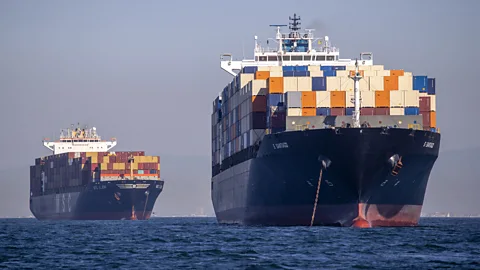 Getty Images Shipping is responsible for around 2% of global carbon dioxide (CO2) emissions (Credit: Getty Images)