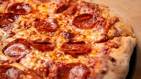 Getty Images Pizza Matta makes a thin and crispy pie topped off with SarVecchio cheese (Credit: Getty Images)