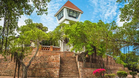 Alamy Cuatrocientos años después de que los holandeses lo construyeran, Fort Zeelandia aún se mantiene en pie en Tainan (Crédito: Alamy)