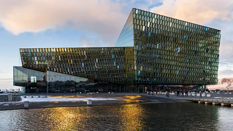 Alamy Harpa Concert Hall in Reykjavik holds an excellent programme of music and cultural events (Credit: Alamy)