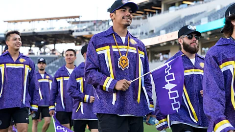 Alamy For the Haudenosaunee, lacrosse is more than a sport – and they want to honour that by competing as one people (Credit: Alamy)