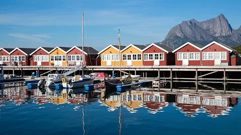 Getty Images Kjerringøy es sede de la única bienal de land art de Europa (Crédito: Getty Images)