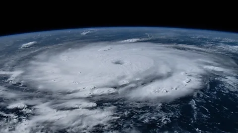 Nasa/Matthew Dominick View of hurricane from space (Credit: Nasa/Matthew Dominick)