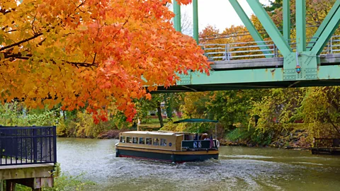 Alamy In addition to kayaking excursions, On the Canals offers free, year-round activities for visitors travelling near the Erie (Credit: Alamy)