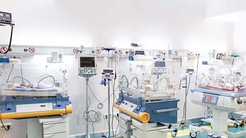 Getty Images Children can leave hospital needing long-term oxygen support and require mechanical ventilation for the rest of their lives (Credit: Getty Images)