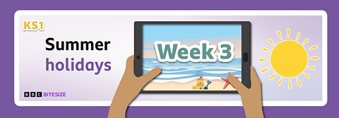 KS1 Summer Holiday Pack - Week 3