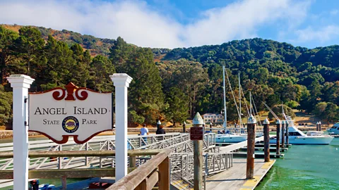 Alamy Angel Island is car-free and only accessible by boat (Credit: Alamy)