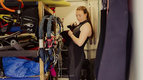 Max Miechowski Alice Read checks her equipment thoroughly before transporting it elsewhere (Credit: Max Miechowski)