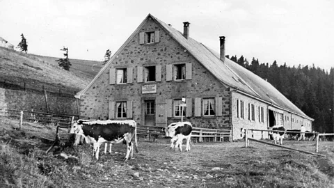 Rothenbrunnen Like many local farm stays, Rothenbrunnen started as a place where farmers would lead their cattle in the spring before later becoming an inn (Credit: Rothenbrunnen)