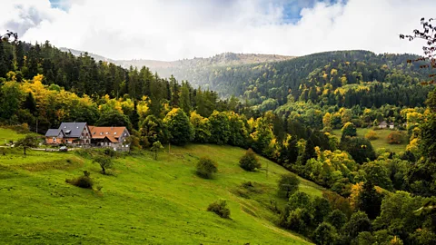 Alamy Farmhouse in the hills of France (Credit: Alamy)