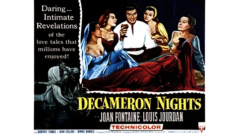 Getty Images A poster for 1953 flim Decameron Nights – one of the tamer adaptations of the source material (Credit: Getty Images)