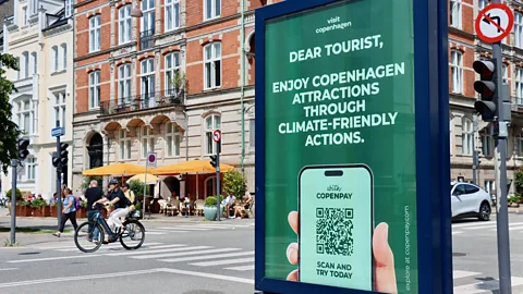 Adrienne Murray Nielsen CopenPay sign in Copenhagen (Credit: Adrienne Murray Nielsen)