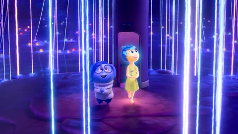 Disney When Riley learns to embrace anxiety alongside joy, her life improves (Credit: Disney)