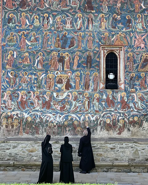 Andrew Eames Bucovina is famous for its Unesco-registered Painted Monasteries (Credit: Andrew Eames)