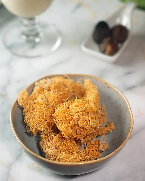 Dried sea moss is sold in markets and grocery stores across the islands (Credit: Shivana Maharaj)