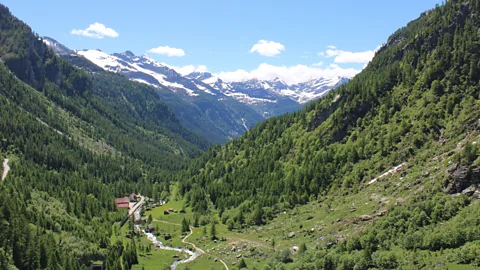 Ian Packham The Val Formazza is hemmed in by high peaks ensuring isolation into the modern age (Credit: Ian Packham)