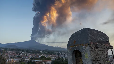 Getty Images Mount Etna is the tallest active volcano in Europe (Credit: Getty Images)