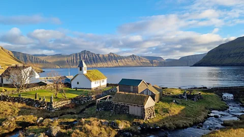 Tim Ecott Sheep outnumber people in these sparsely populated islands by roughly 16,000 (Credit: Tim Ecott)
