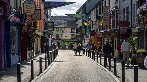 Getty Images The town is kept clean and tidy with the help of local community groups (Credit: Getty Images)