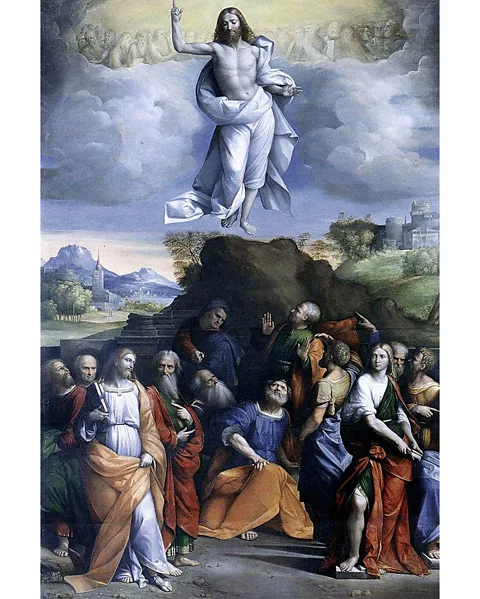 Alamy Ascensão de Cristo (1510-20) por Garofalo (Crédito: Alamy)