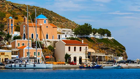 Alamy Korissia is the Kea's main port and where most visitors arrive (Credit: Alamy)