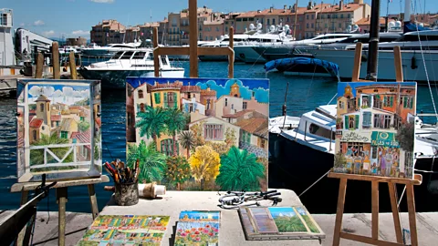 Alamy St-Tropez has been attracting artists since the 1930s (Credit: Alamy)