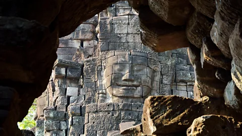 Alamy Unlike Angkor Wat, which receives thousands of visitors a day, Preah Khan is largely quiet (Credit: Alamy)