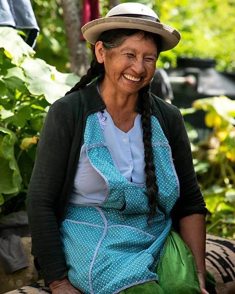 Oscar Orozco Elsa Limachi says her community no longer views the Andean bear as a threat (Credit: Oscar Orozco)