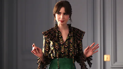 Netflix Season four of Emily in Paris, starring Lily Collins, includes a storyline about sexual harassment in the fashion industry (Credit: Netflix)