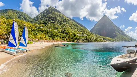 Getty Images St Lucia is home to spectacular views as well as activities for both land lovers and water sports enthusiasts (Credit: Getty Images)