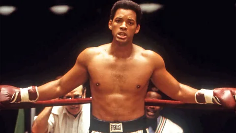 Alamy Biopic Ali, com Will Smith, é uma das poucas outras grandes produções de Hollywood centradas em um herói muçulmano (Crédito: Alamy)