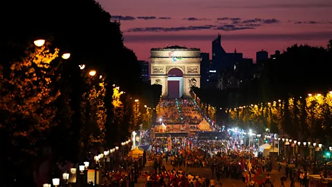 Getty Images A parade of athletes during the Paris 2024 Paralympic Games Opening Ceremony (Credit: Getty Images)