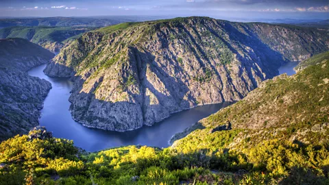 Getty Images Autumnal landscape of Ribeira Sacra's mountains and river (Credit: Getty Images)