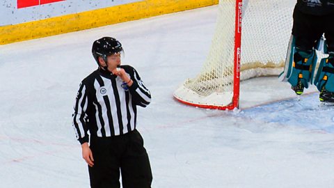 Ice hockey referee