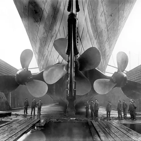 Alamy Vast amounts of steel were used to build the Titanic's hull, creating a rich source of nutrients on the ocean floor (Credit: Alamy)