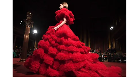 Getty Images The US luxury designer is known for his signature frothy-and-fabulous silhouettes (Credit: Getty Images)